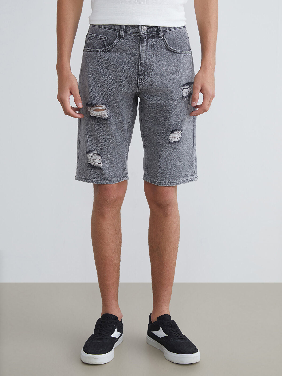 Standard Fit Men's Jeans Shorts