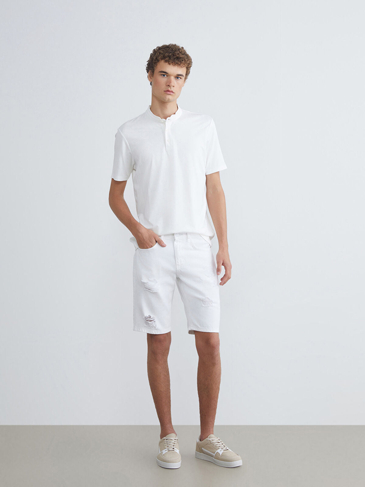 Standard Fit Men's Jeans Shorts