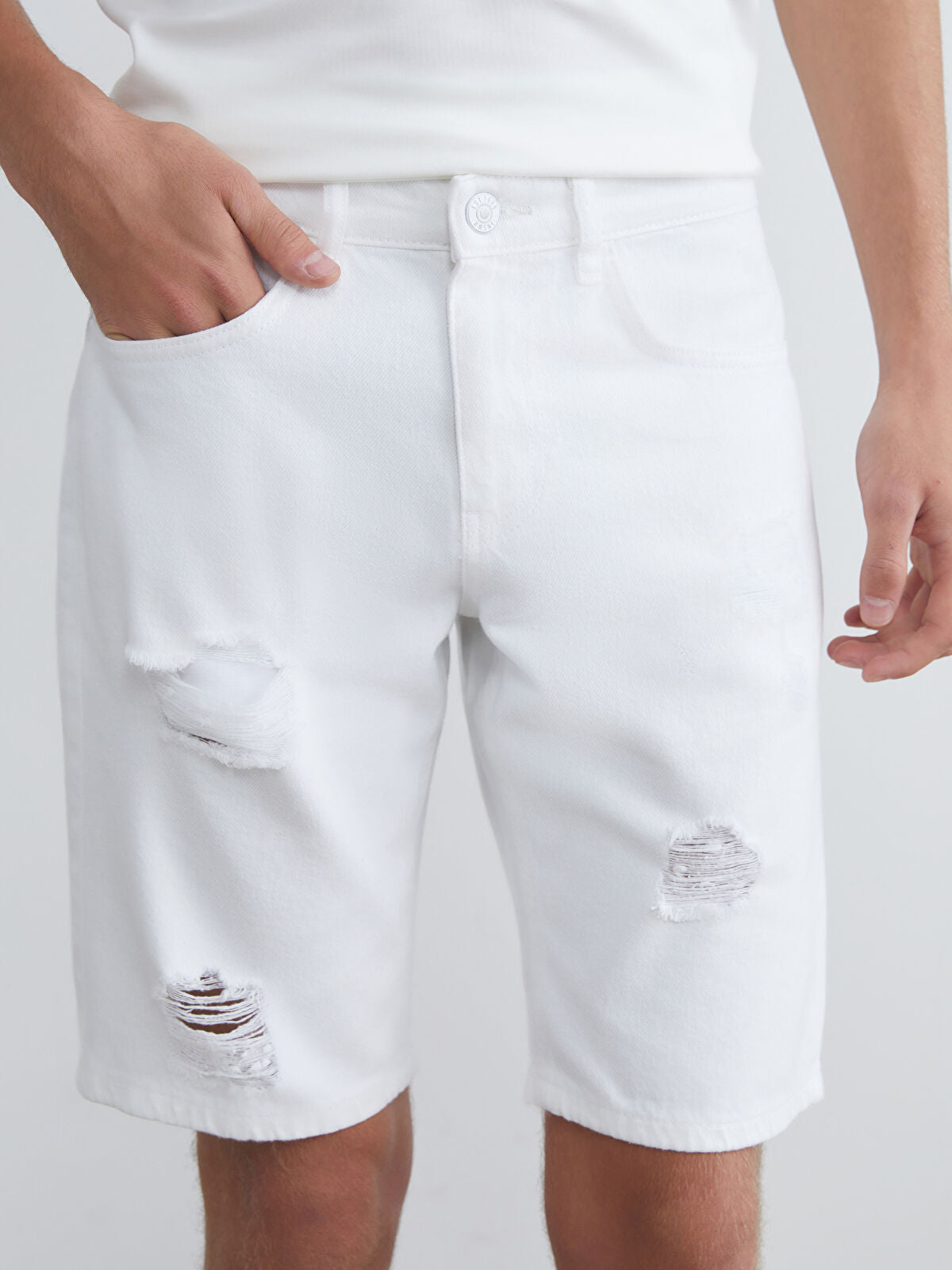Standard Fit Men's Jeans Shorts