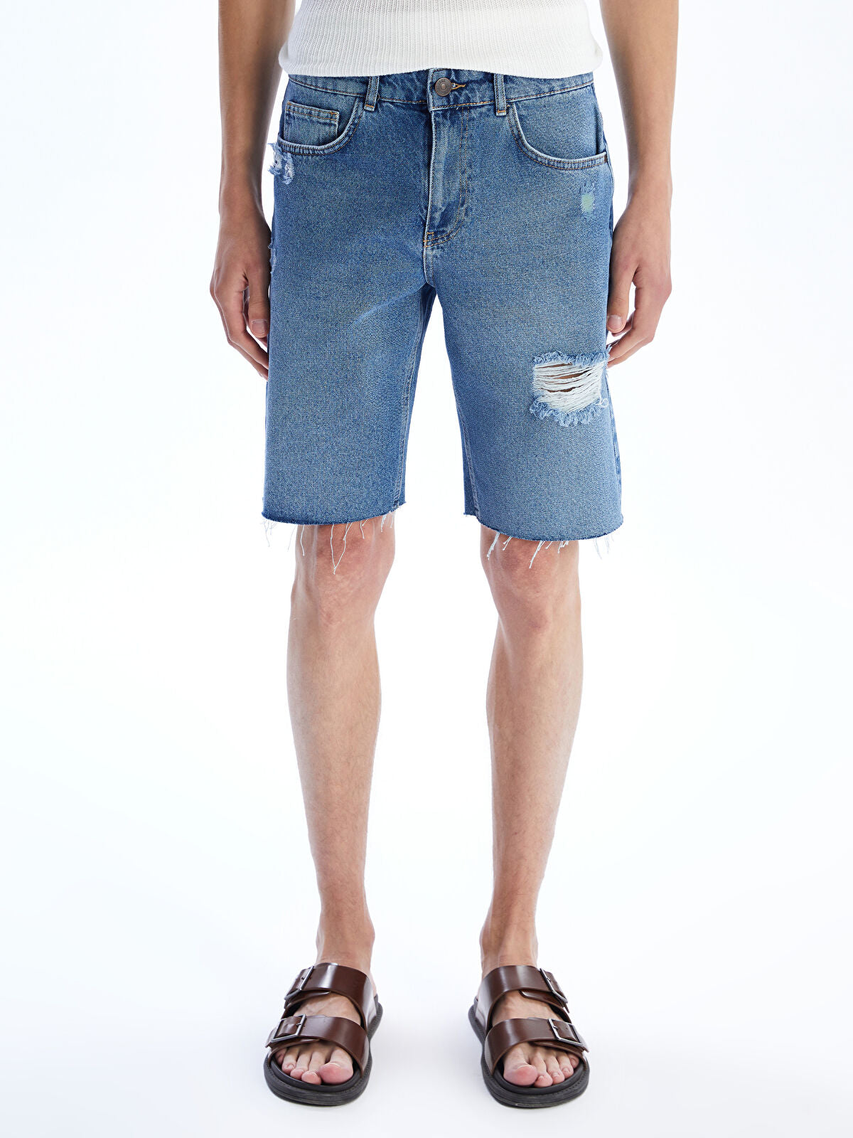 Standard Fit Men's Jeans Shorts