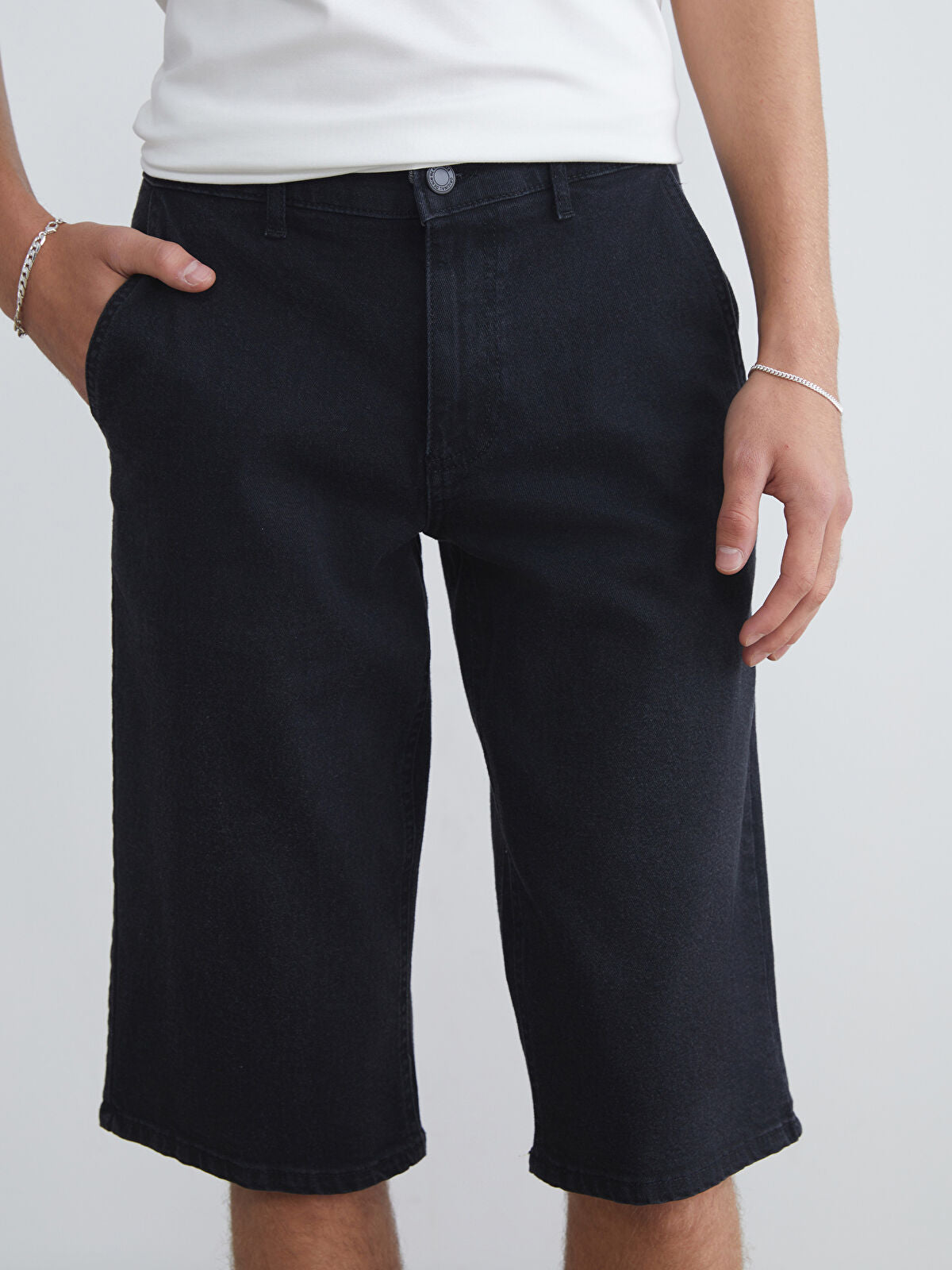 Standard Fit Men's Jeans Shorts