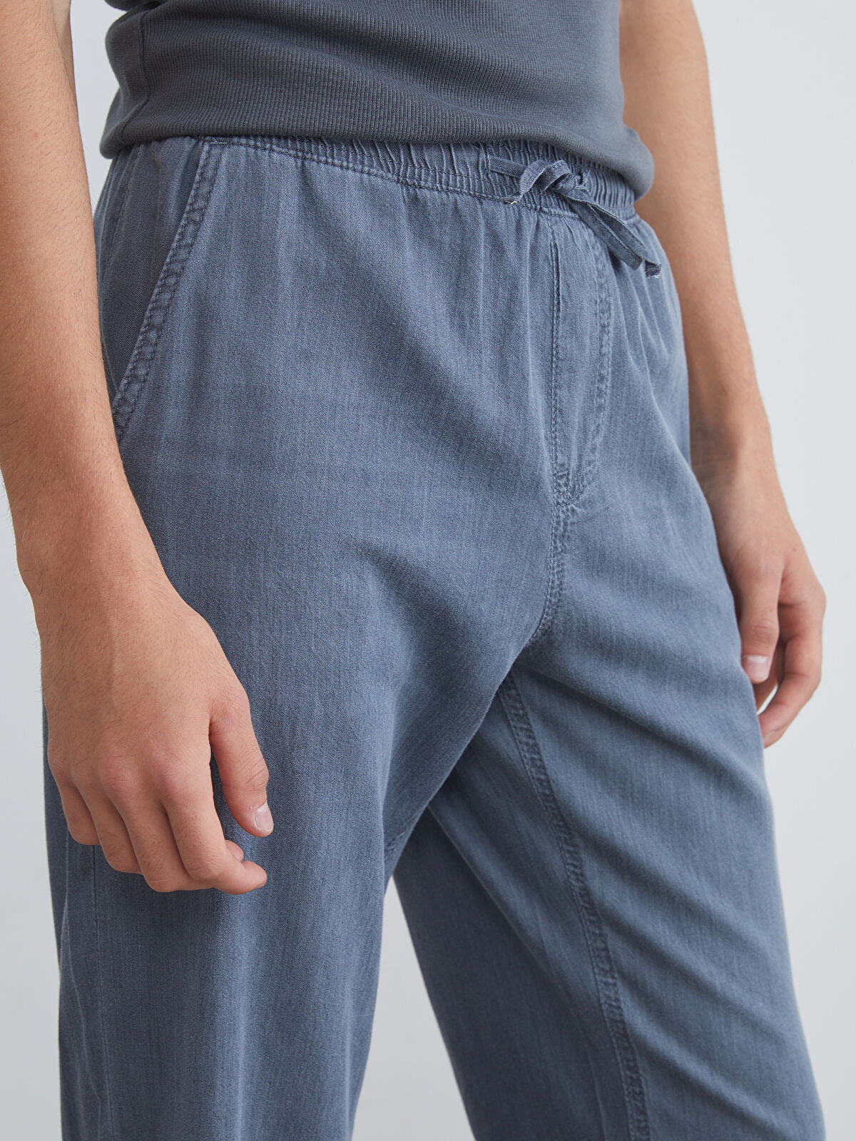 Loose Fit Men's Jeans Pants