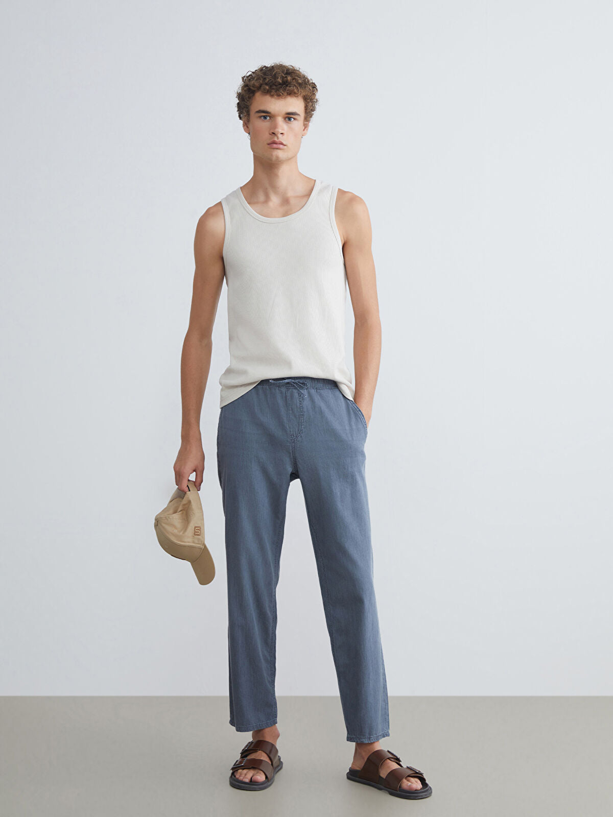 Loose Fit Men's Jeans Pants