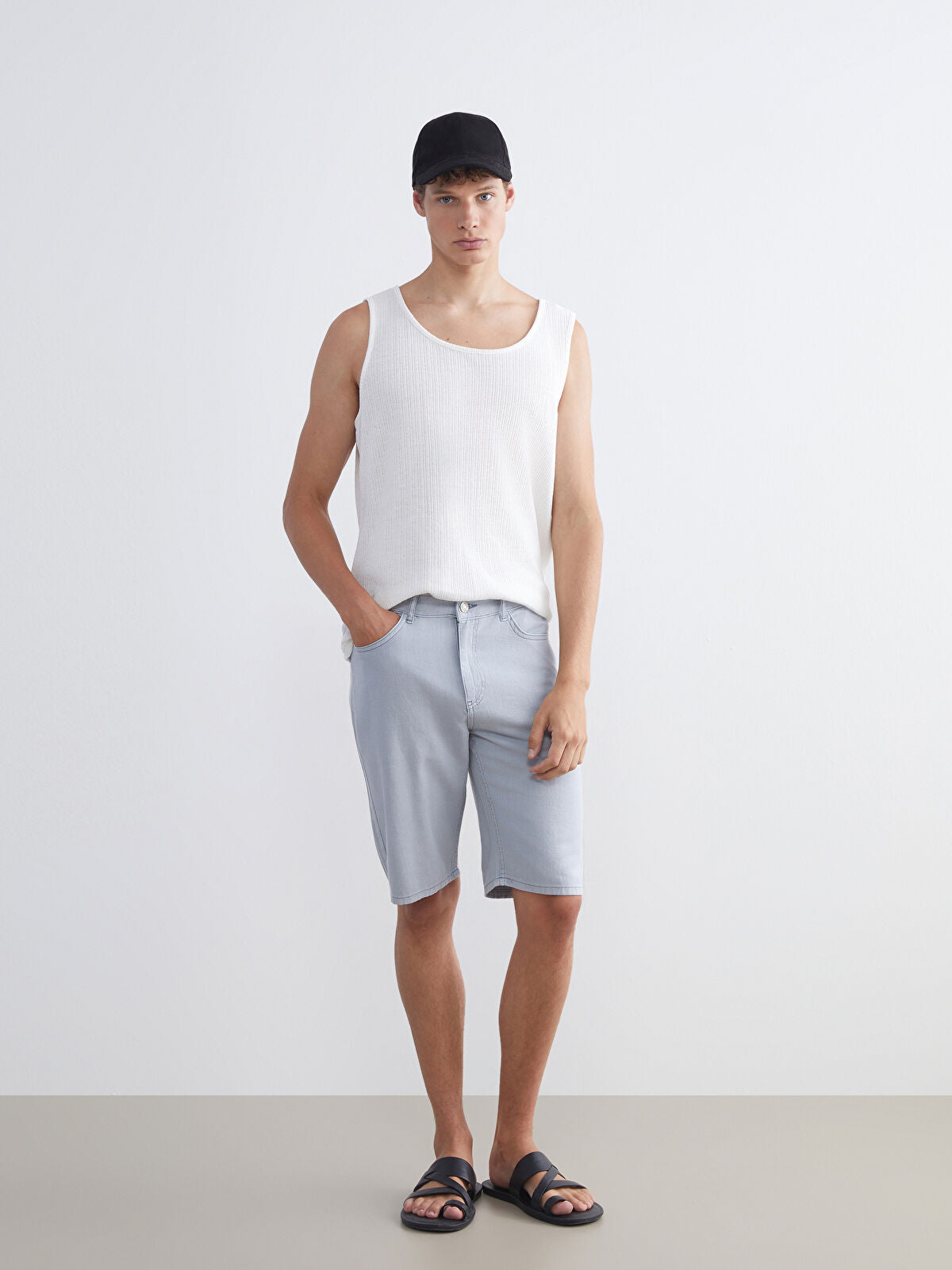 Standard Fit Men's Jeans Shorts