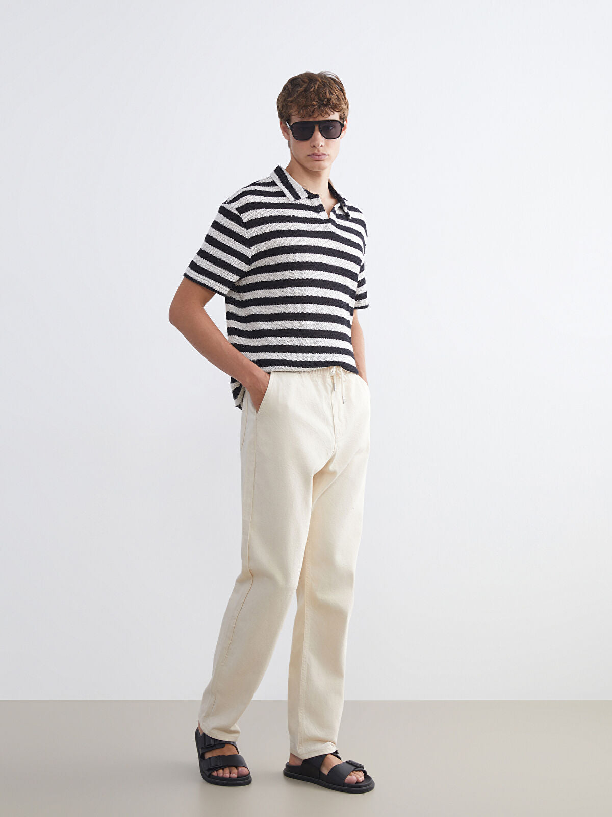 Loose Fit Men's Jeans Pants