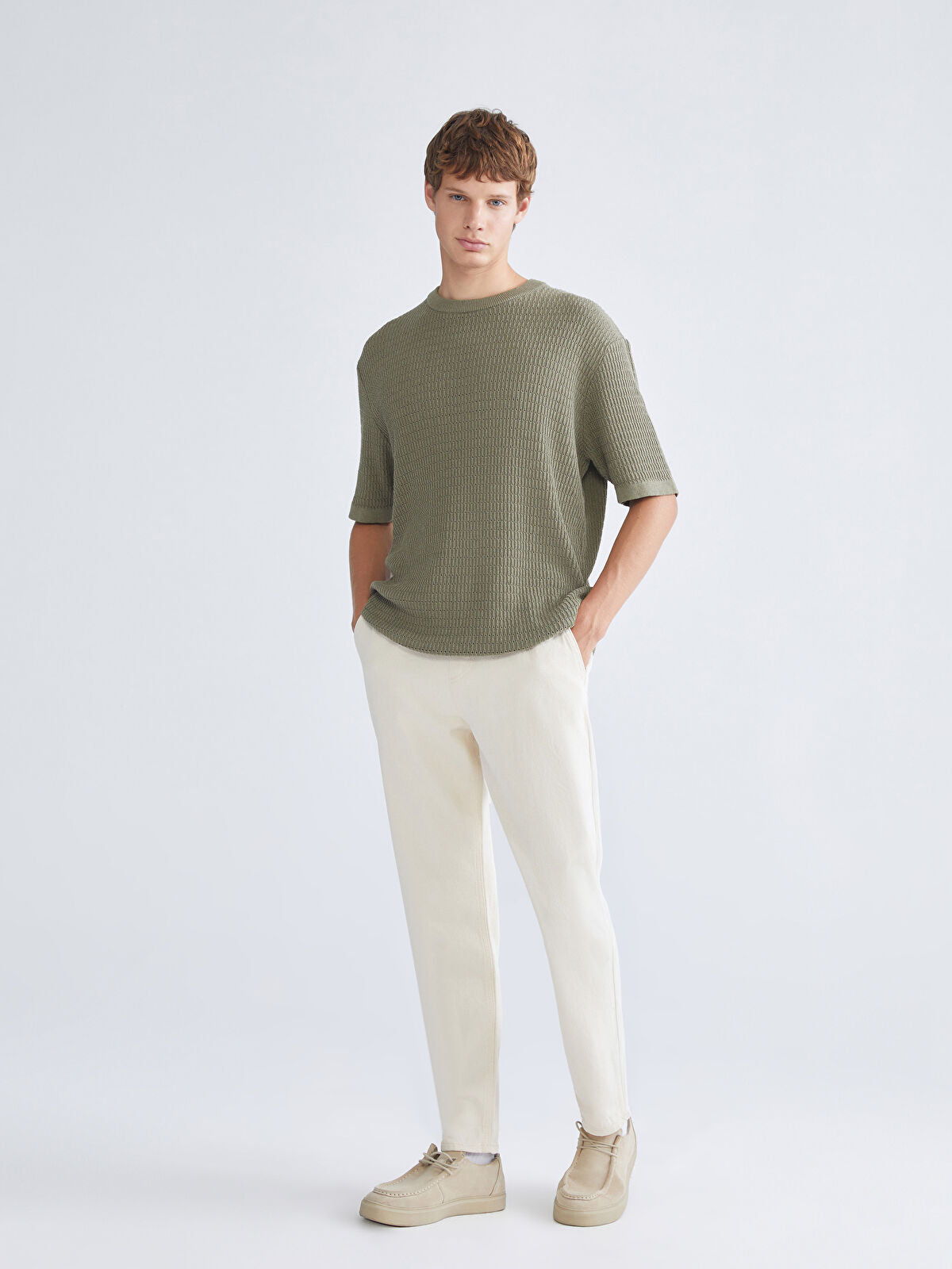 Loose Fit Men's Jeans Pants