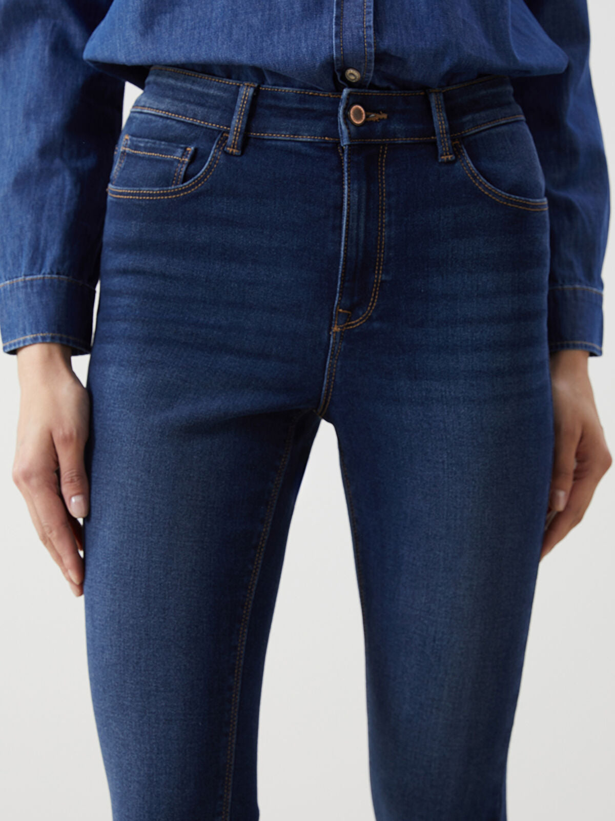 LCW Jeans Black Jupiter Super Skinny Fit Women's Jean Trousers