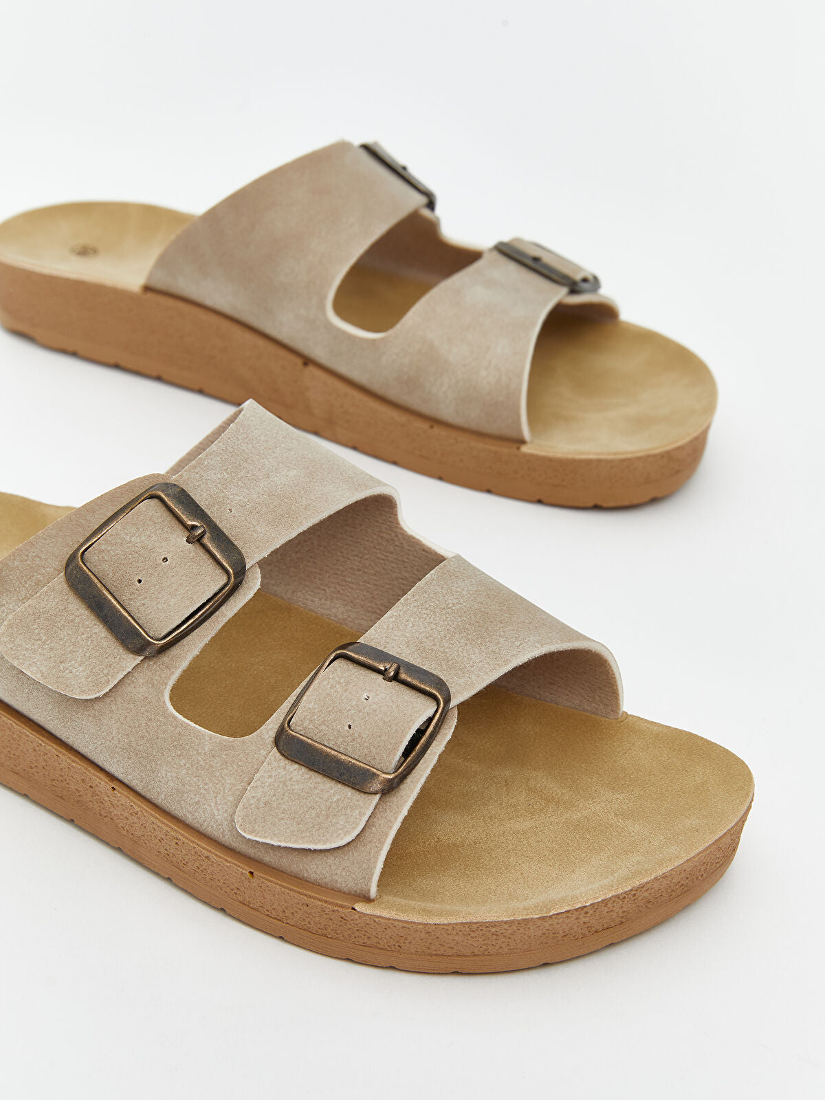 Suede-Looking Ladies' Slipper