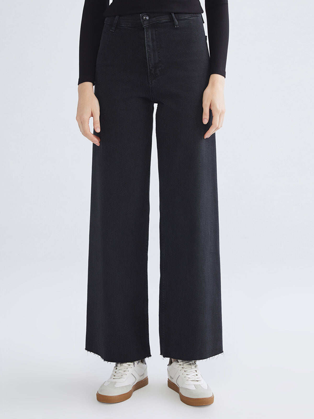Wide Leg Women's Jeans Pants