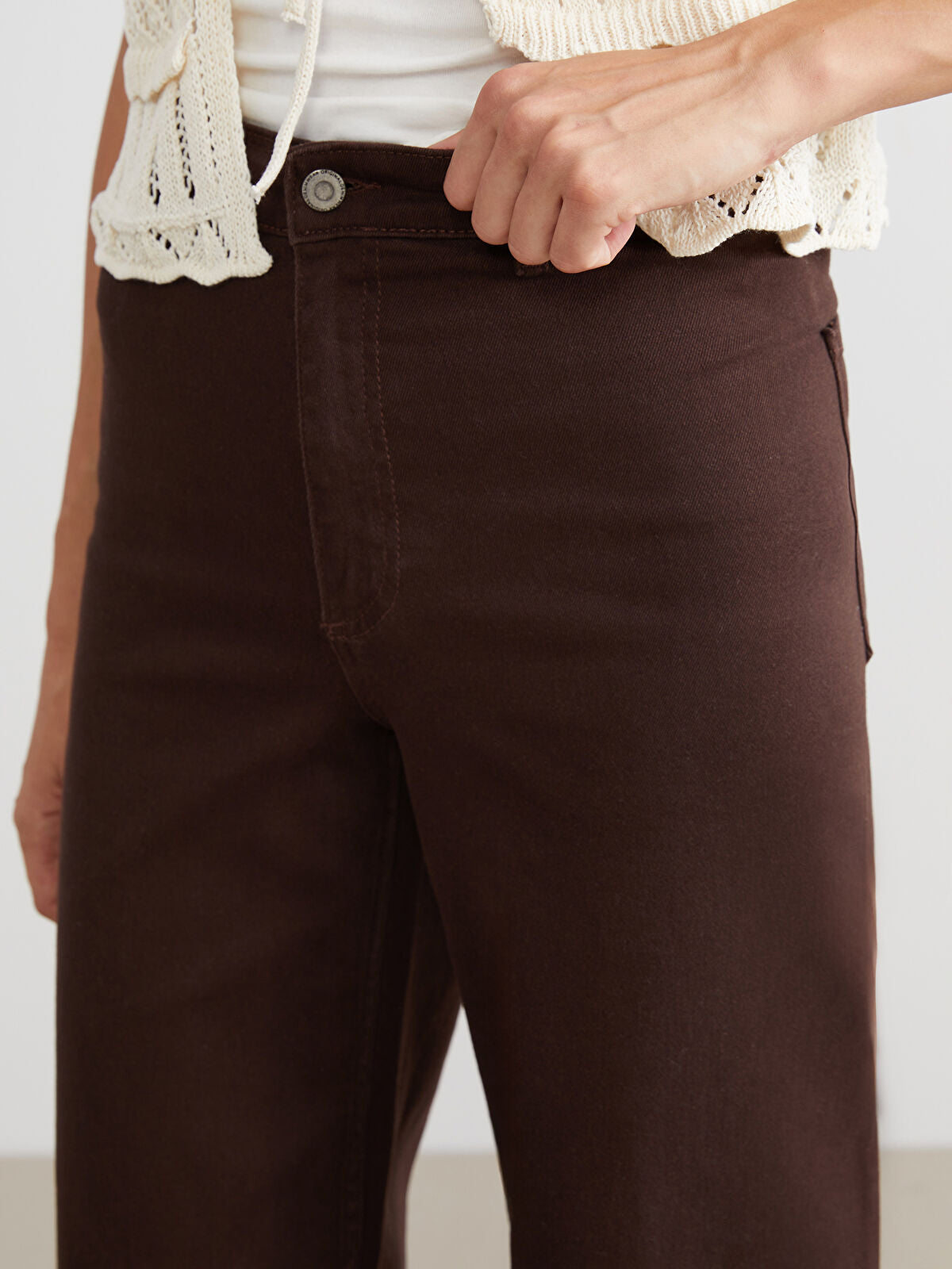 Wideleg Female Jean Pants
