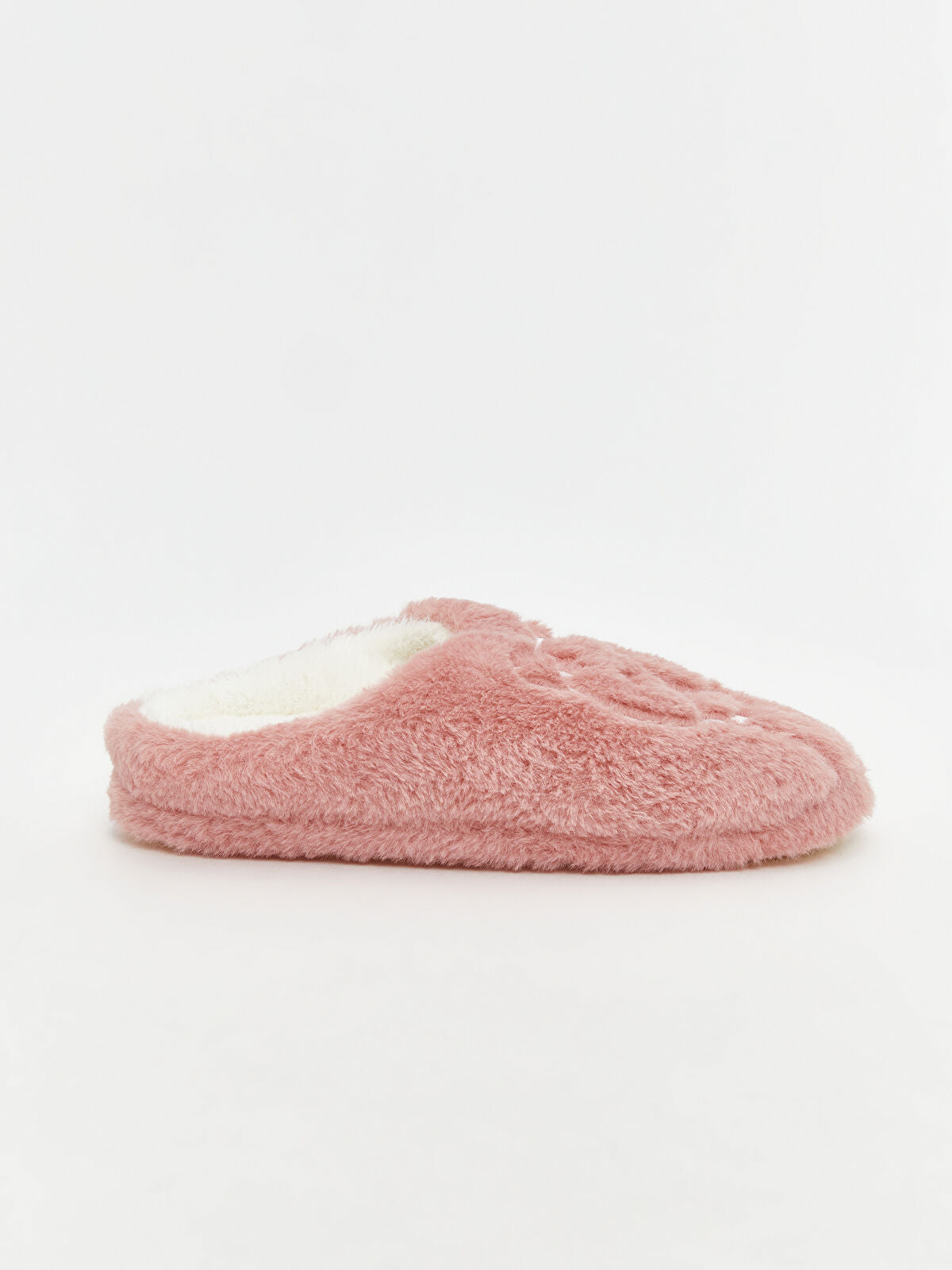 Animal Print Fleece Girl Child Home Slipper