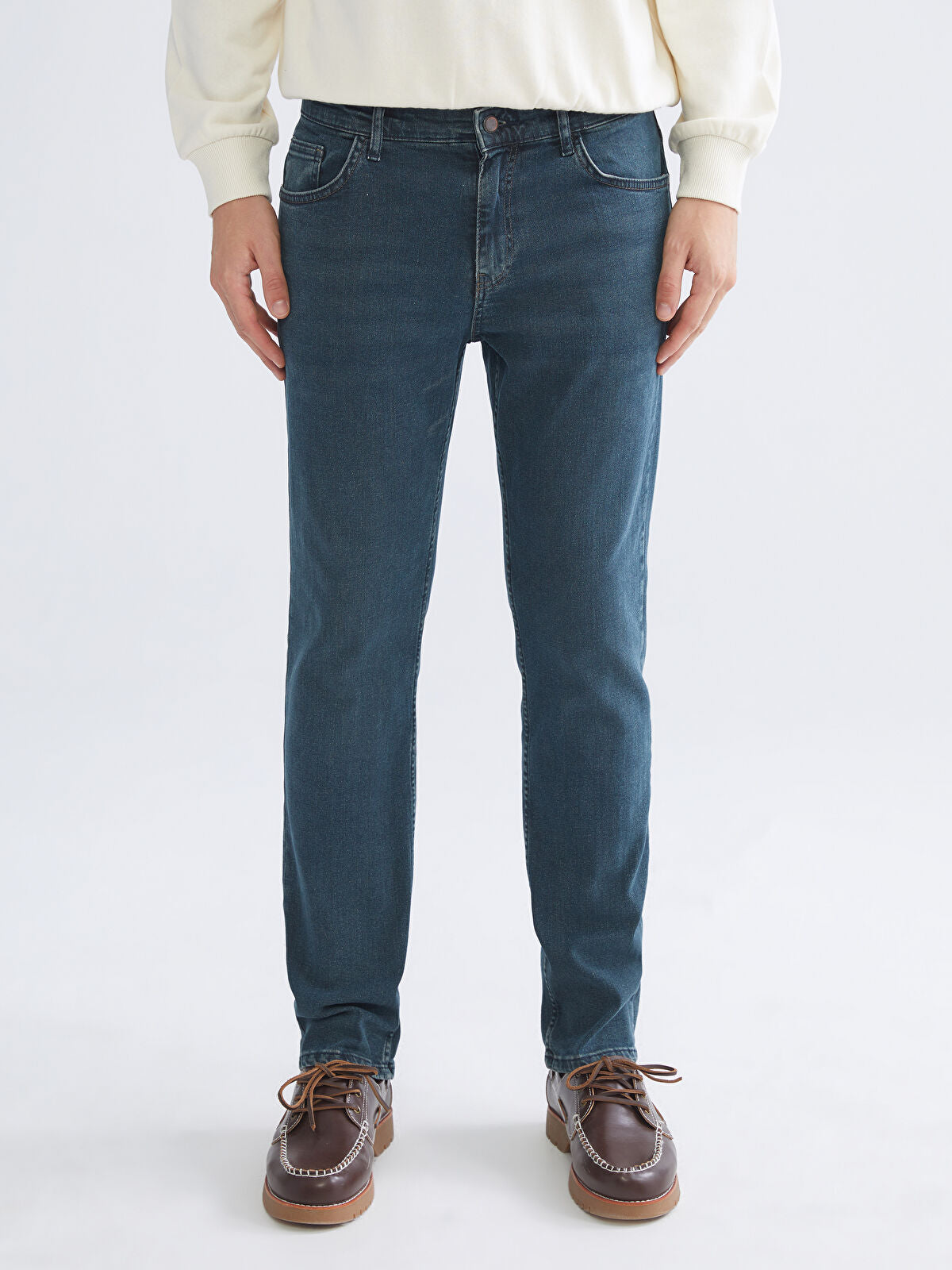Plus Size Regular Fit Men's Jean Pants