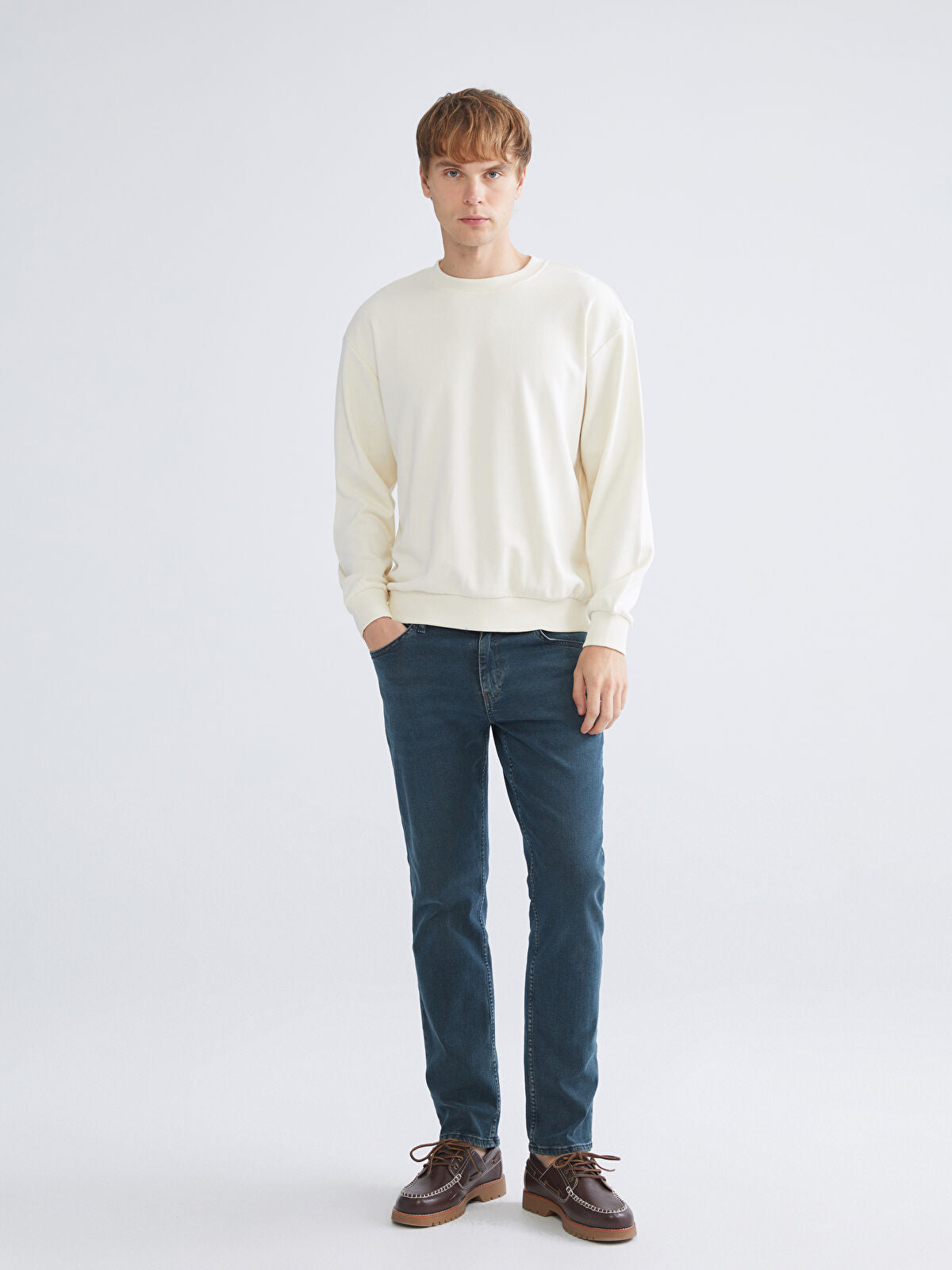 Plus Size Regular Fit Men's Jean Pants