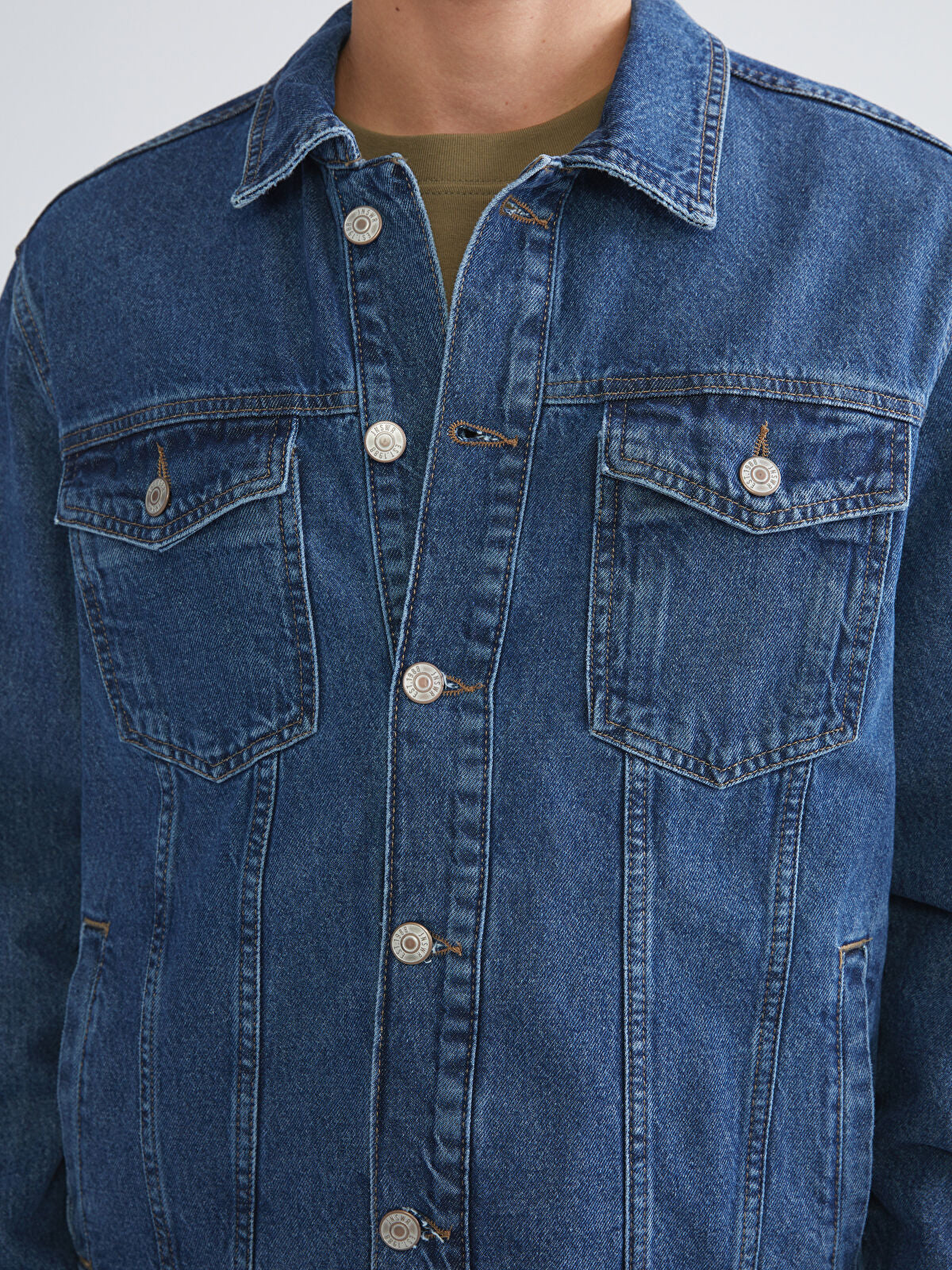 LCW Standard Fit Men's Indigo Jean Waistcoat