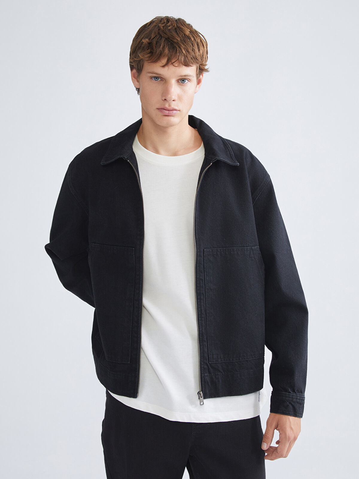 Comfortable Men's Jean Jacket