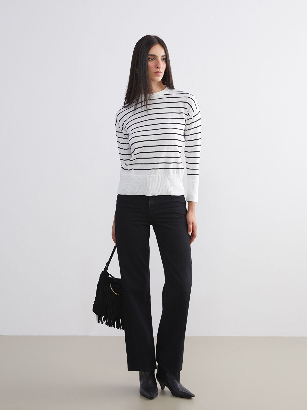 Wide Leg Women's Jeans Pants