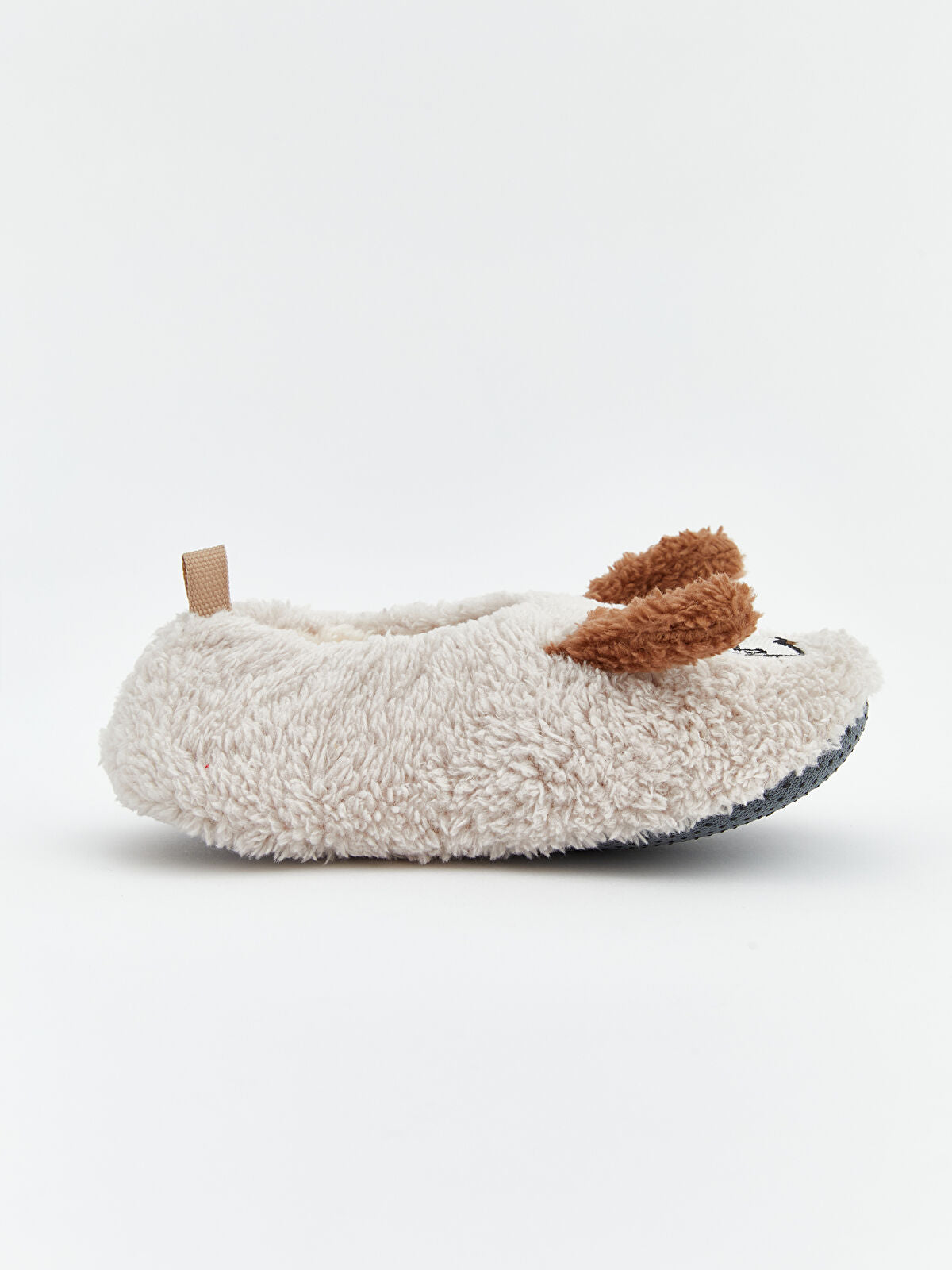 Animal Print Fleece Boys Baby Panda Slipper