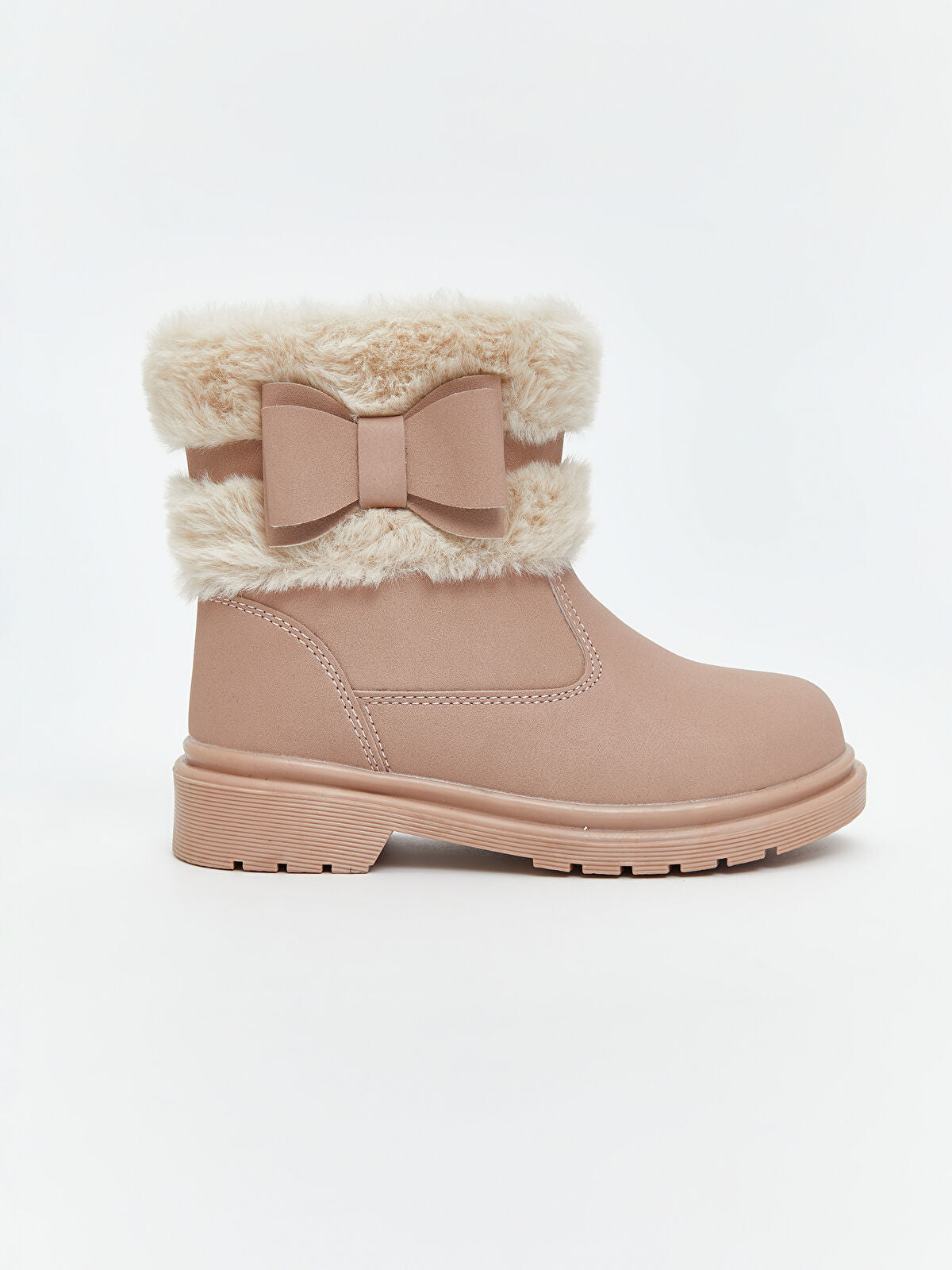 Suede-Look Baby Girl Boot