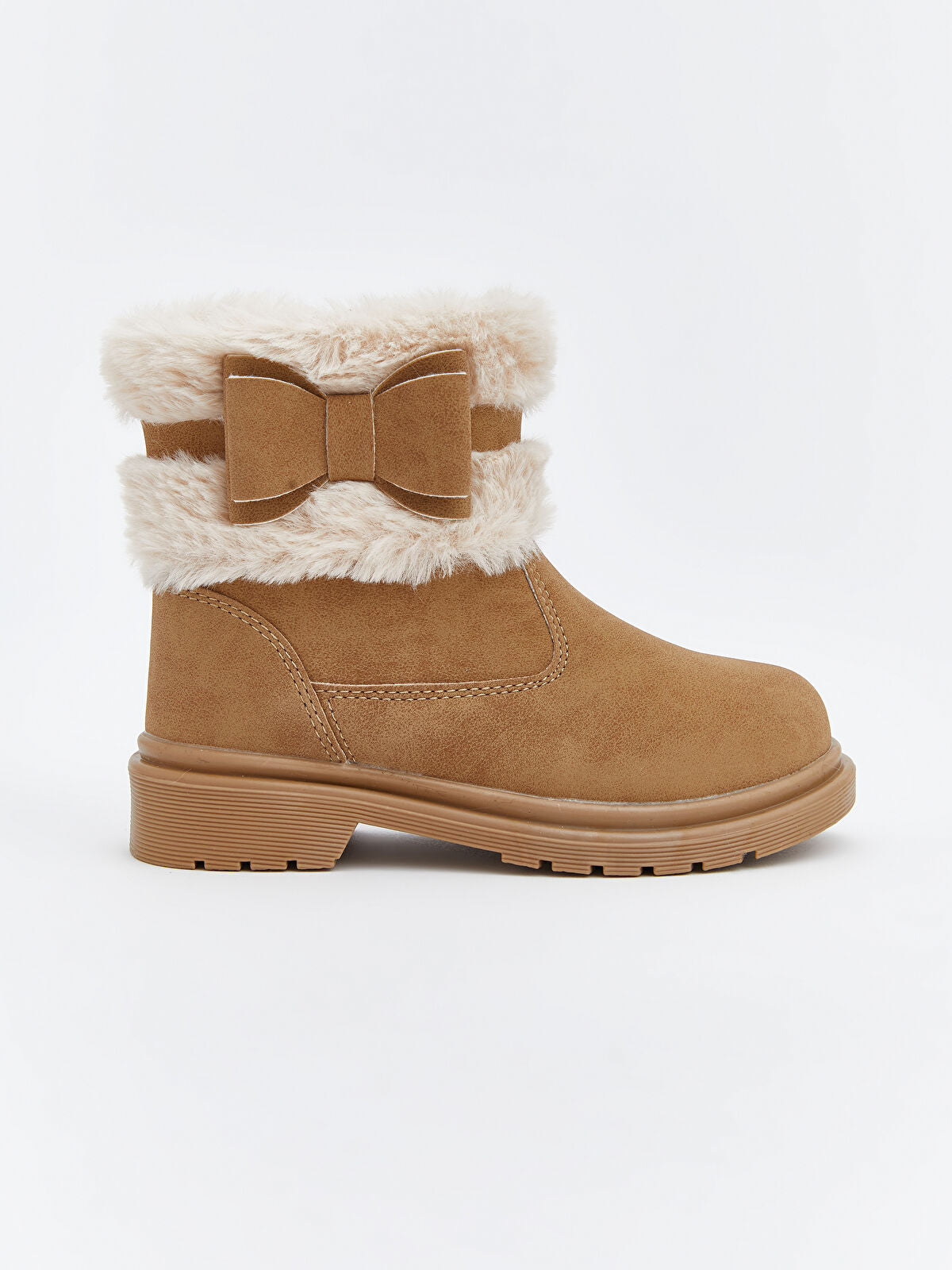 Suede-Look Baby Girl Boot