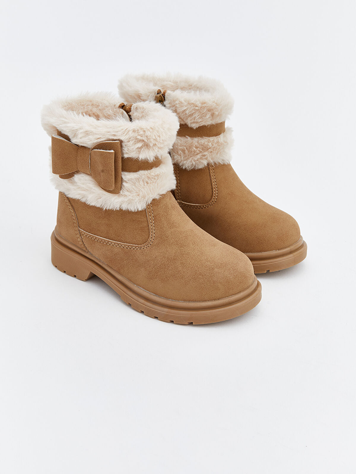 Suede-Look Baby Girl Boot