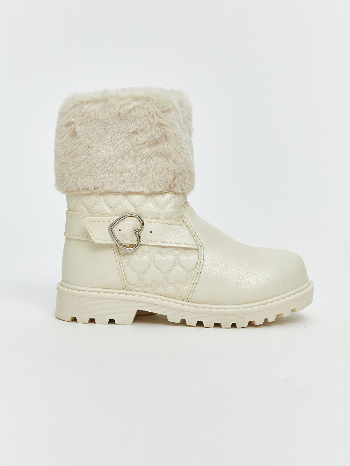 Fur-lined Baby Girl Boot