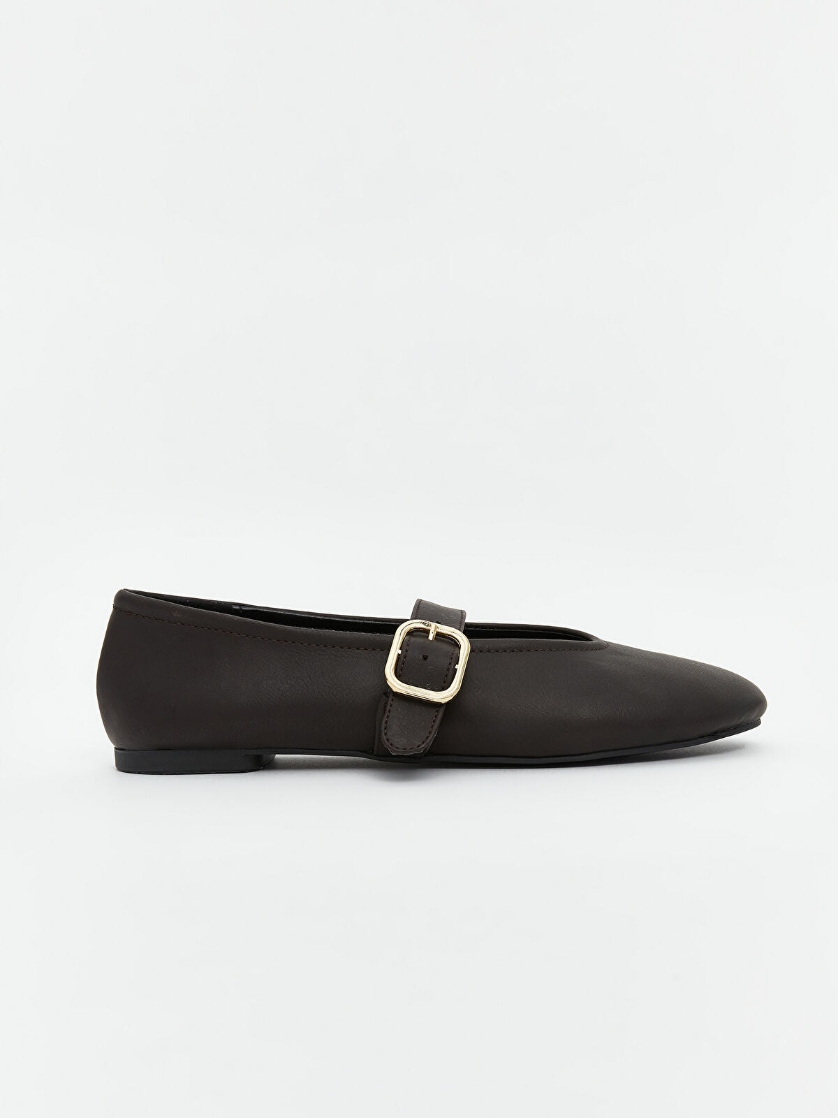 Leather-Look Woman Sandal