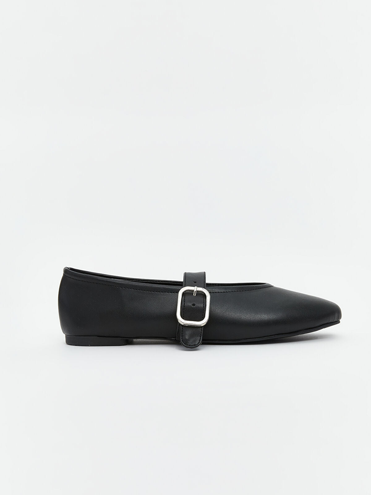 Leather-Look Woman Sandal