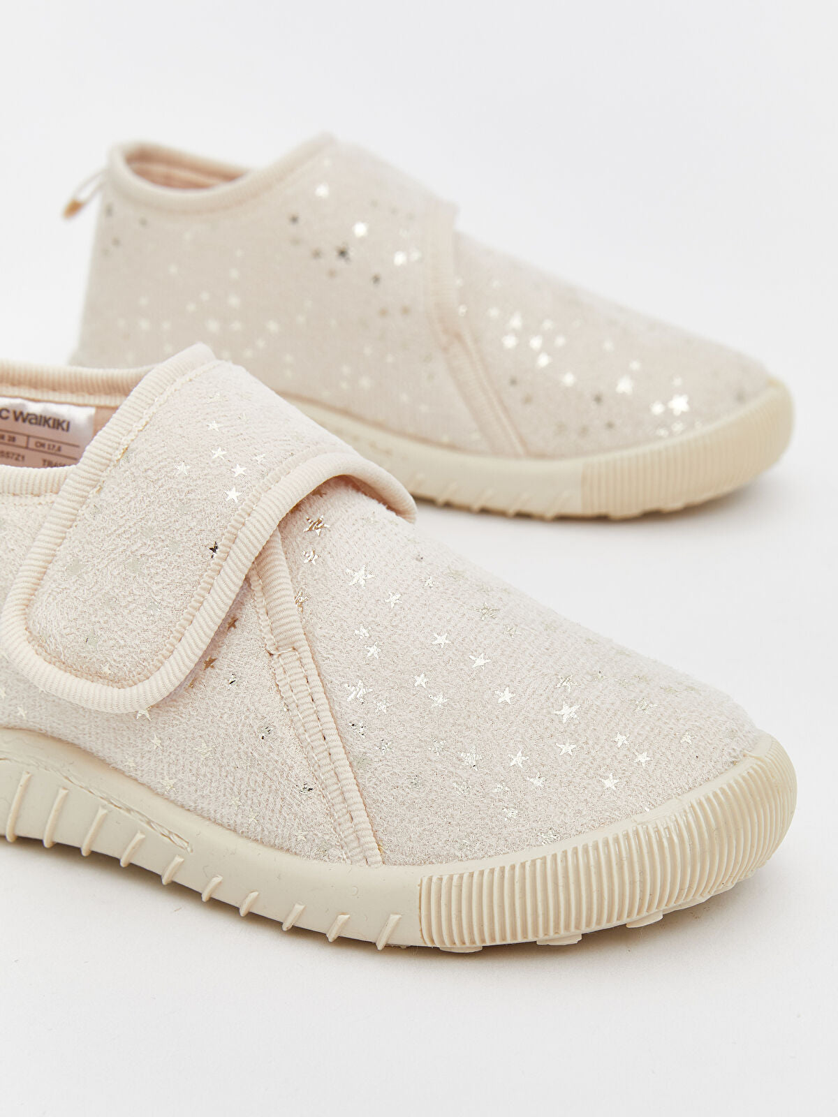 Pink Child's Slip-On Shoe with Fun Design