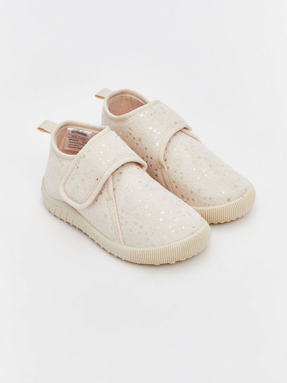 Pink Child's Slip-On Shoe with Fun Design