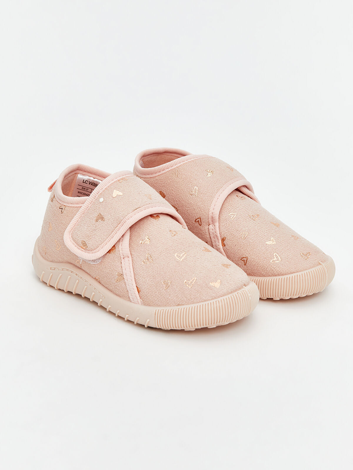 Pink Child's Slip-On Shoe with Fun Design