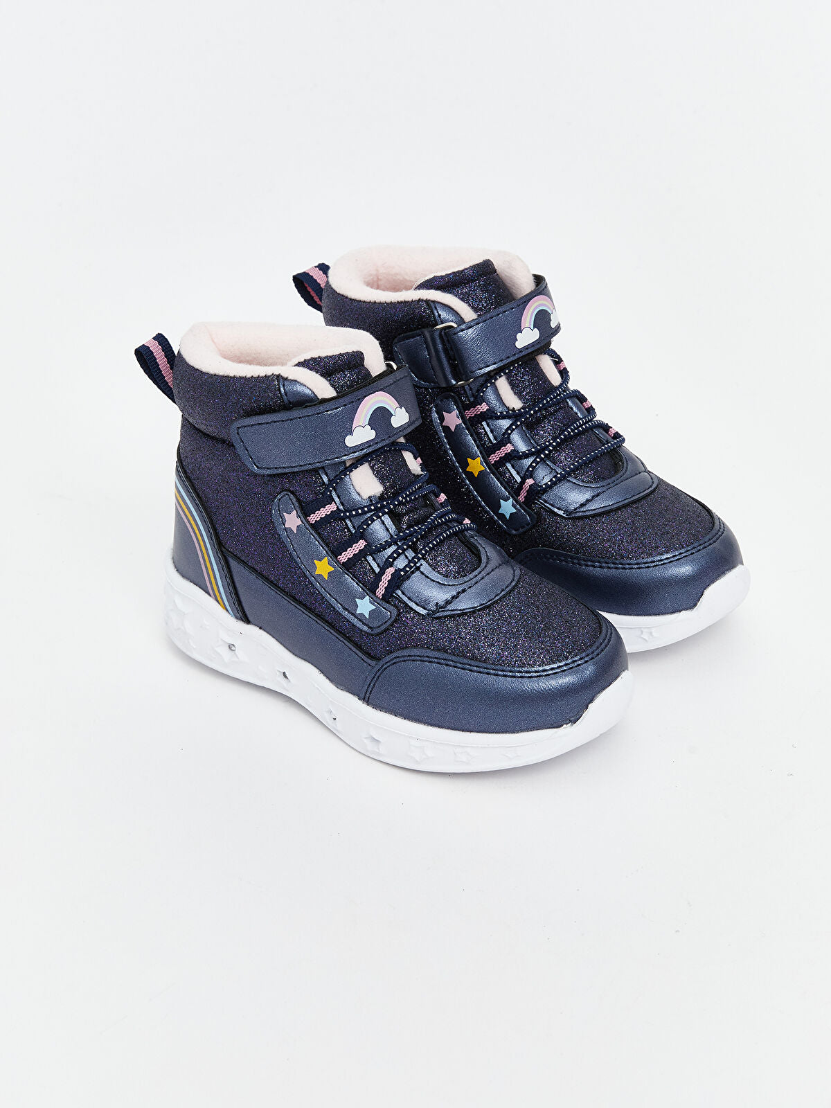 Light-Up Ankle Strap Baby Girl Boot