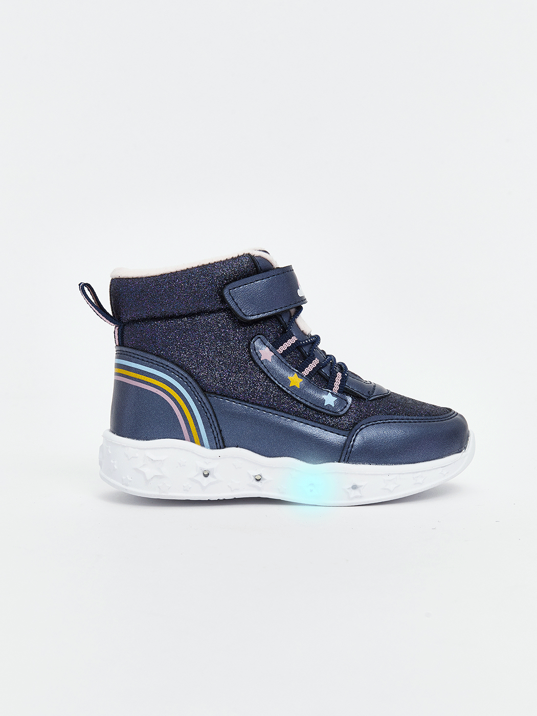 Light-Up Ankle Strap Baby Girl Boot