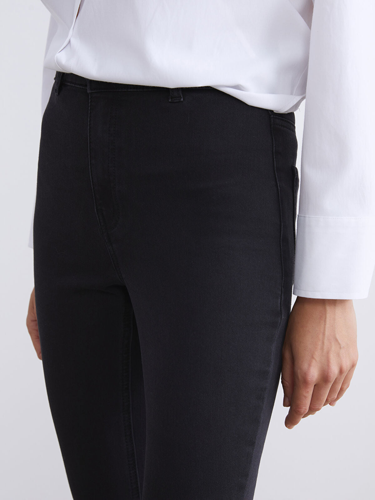 LCW Jeans Black Jupiter Super Skinny Fit Women's Jean Trousers