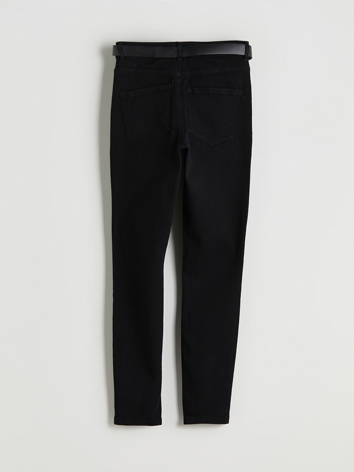 Mercury Belted Skinny Fit Women's Jeans Pants