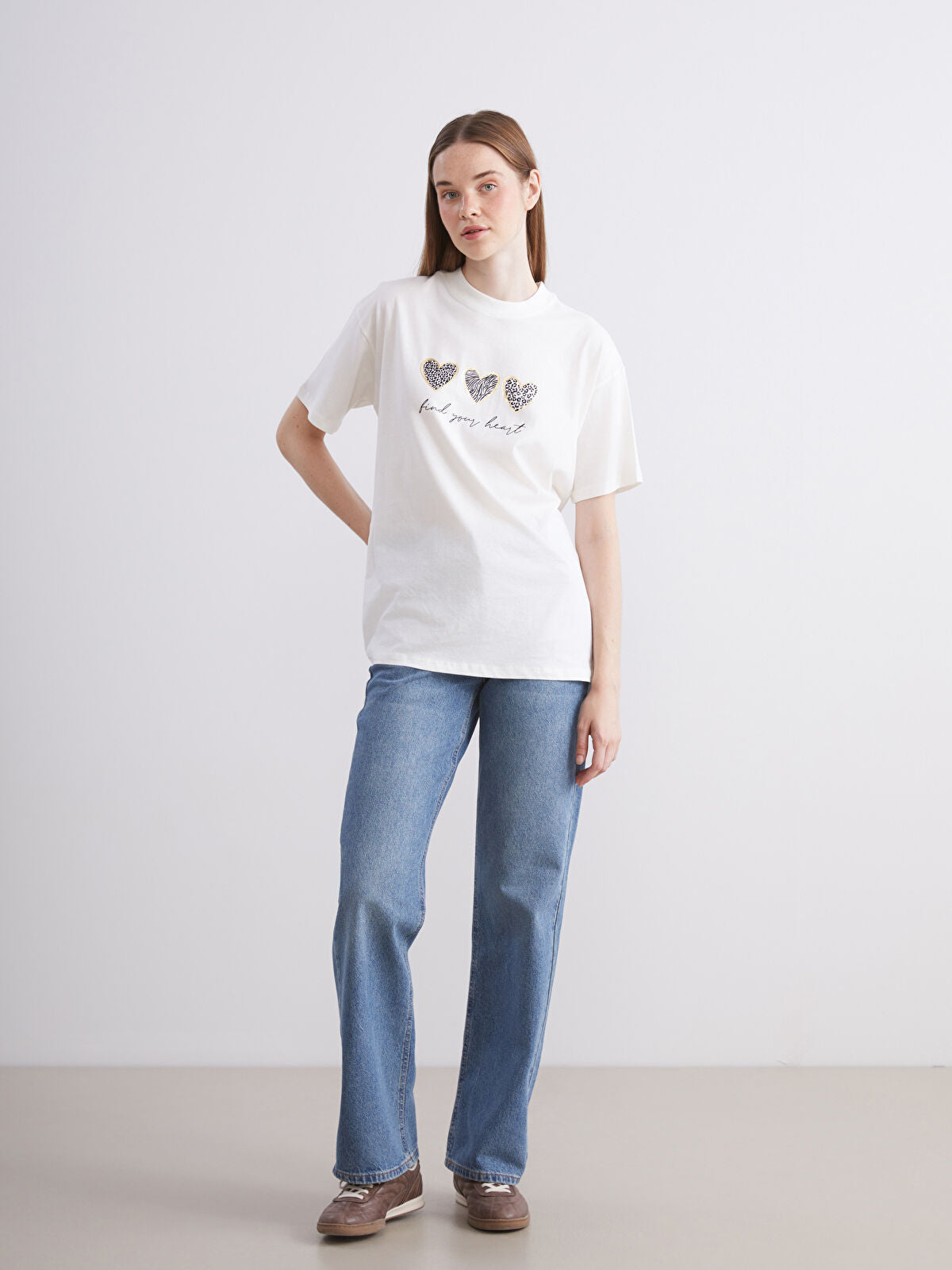 Wideleg Female Jean Pants