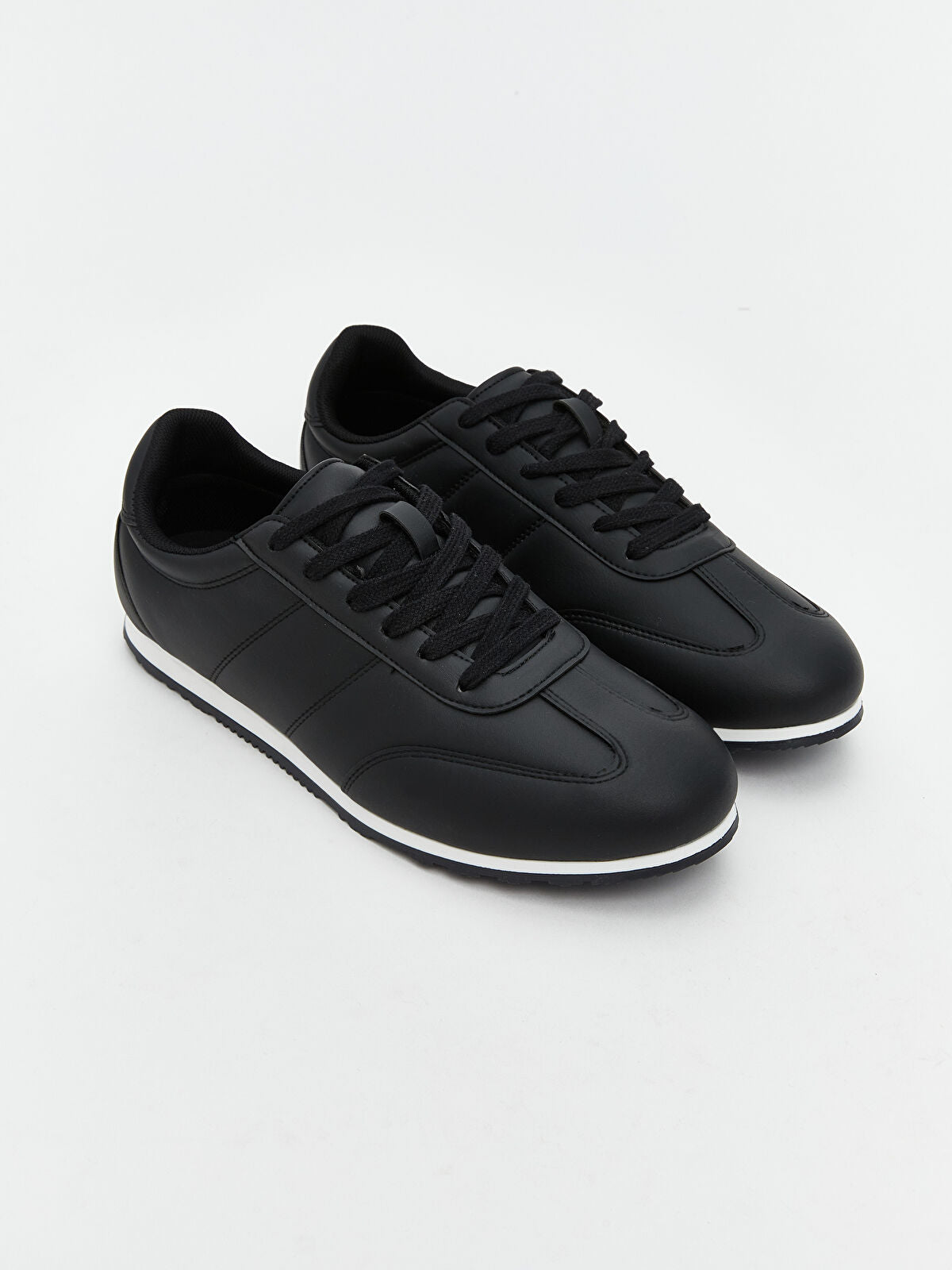 Leather-Look Men's Sport Shoes