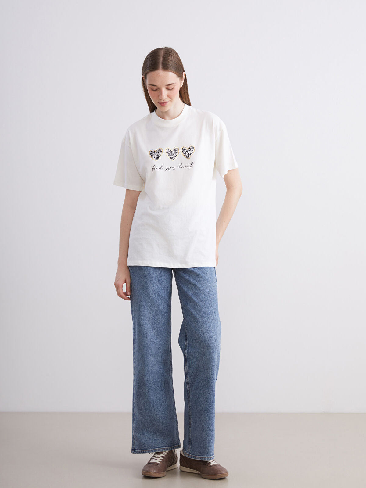 Wide Leg Women's Jeans Pants