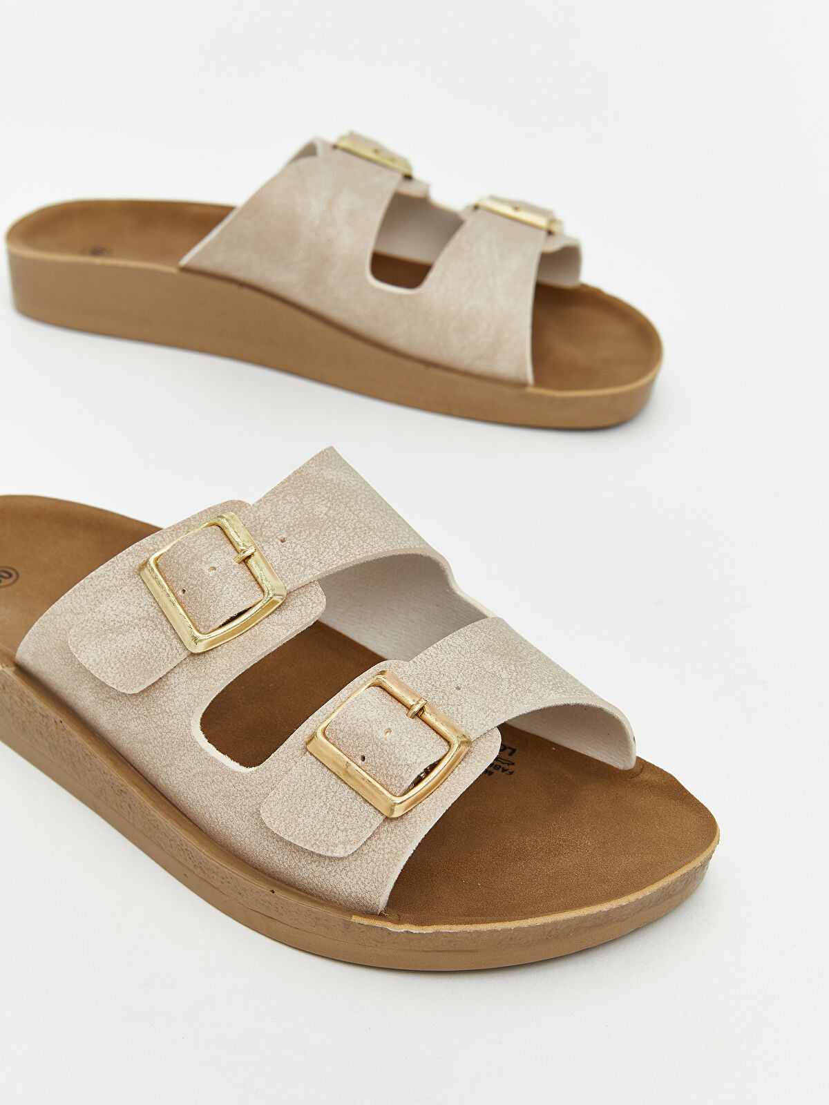 Suede-Looking Ladies' Slipper