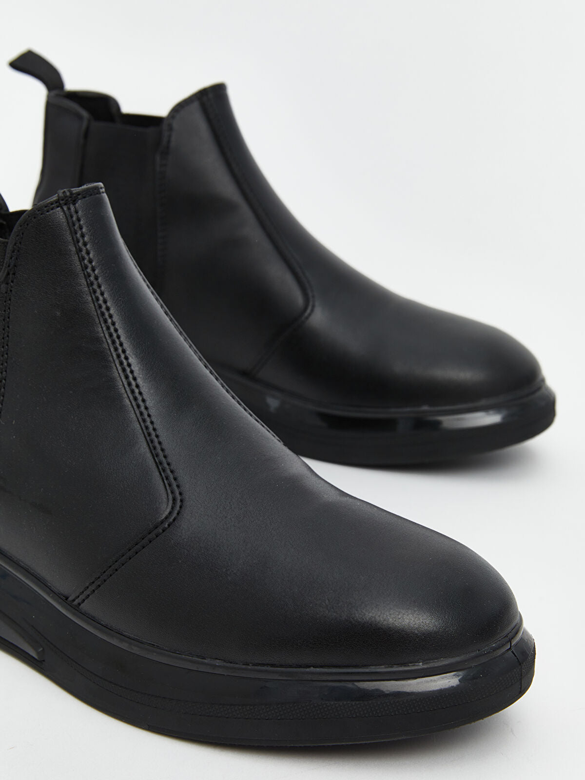 Leather-Look Men's Shoe