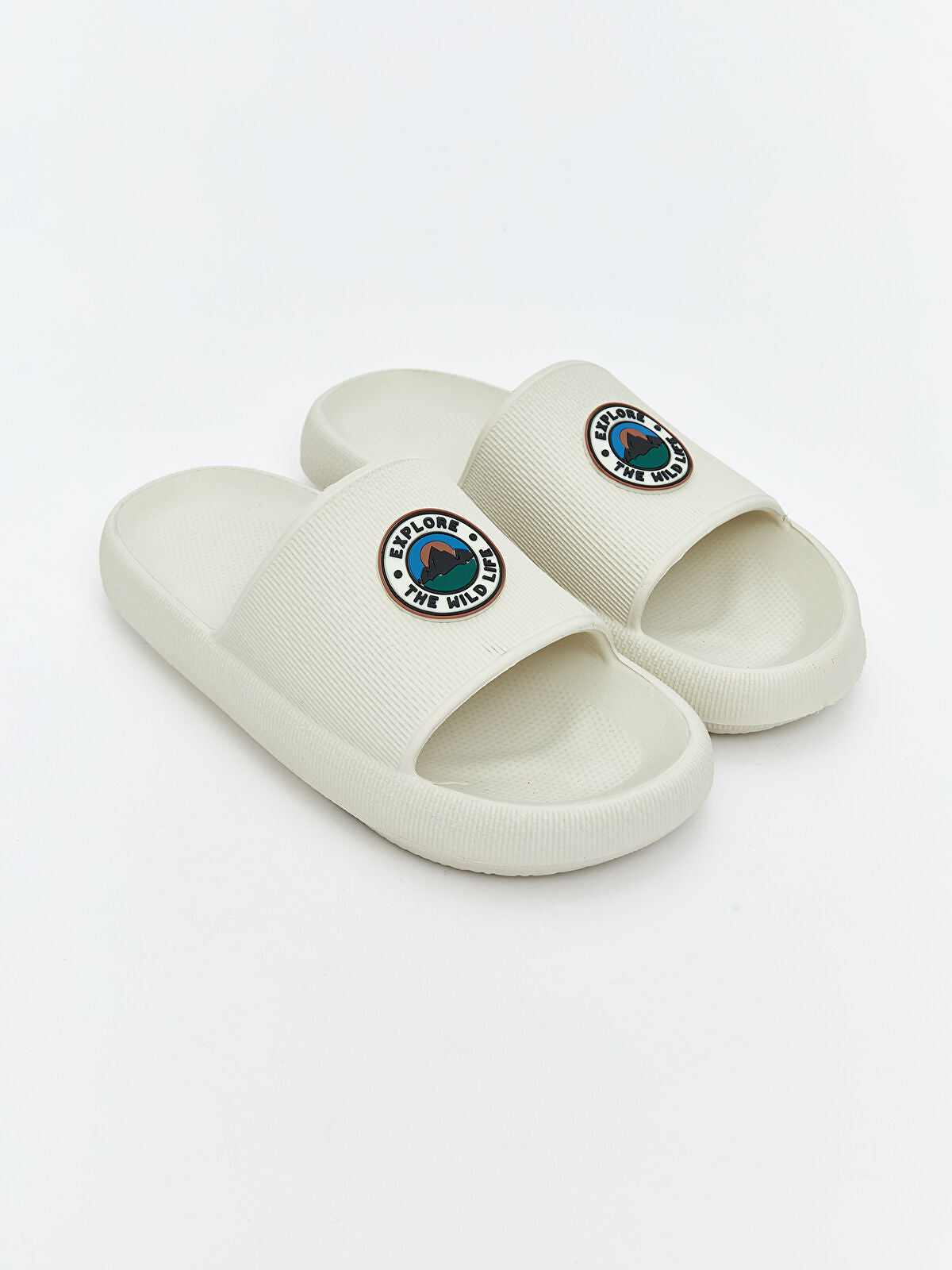 Single Strap Print Men's Sandal