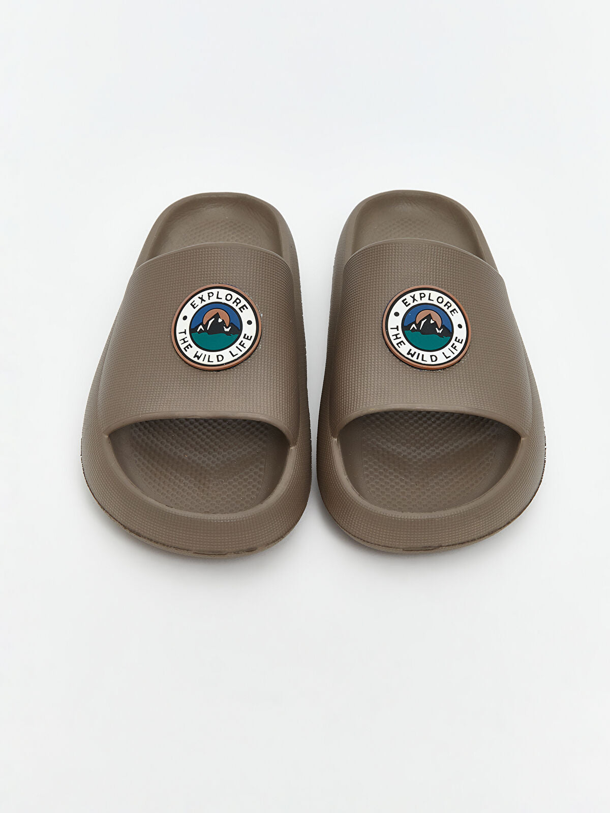 Single Strap Print Men's Sandal