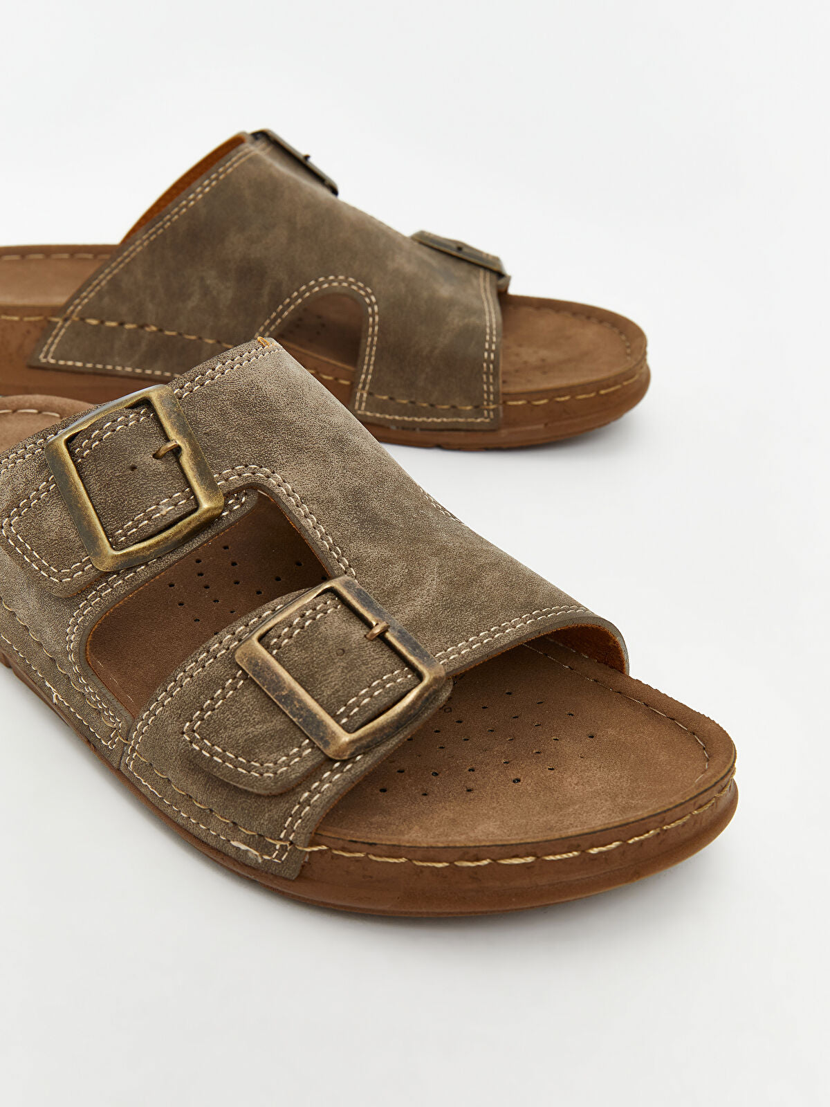Suede-Looking Ladies' Slipper
