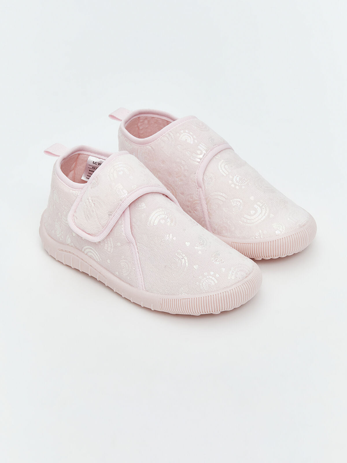 Pink Child's Slip-On Shoe with Fun Design