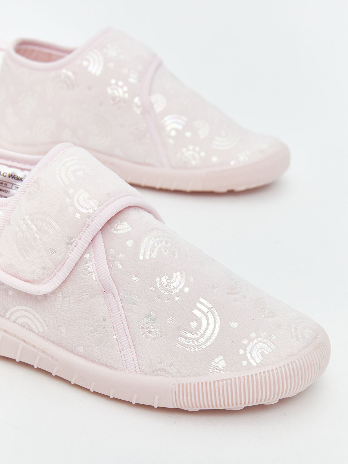 Pink Child's Slip-On Shoe with Fun Design