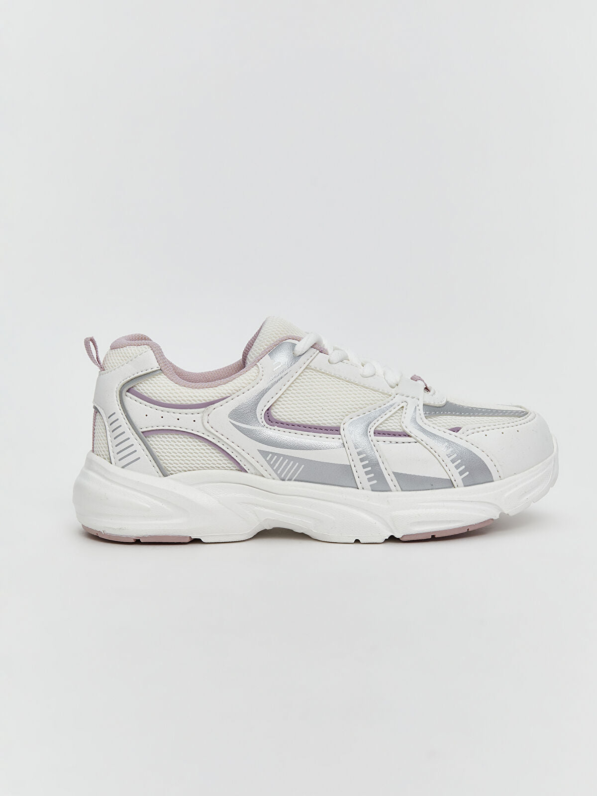 Girls' Lace-Up Sports Sneakers