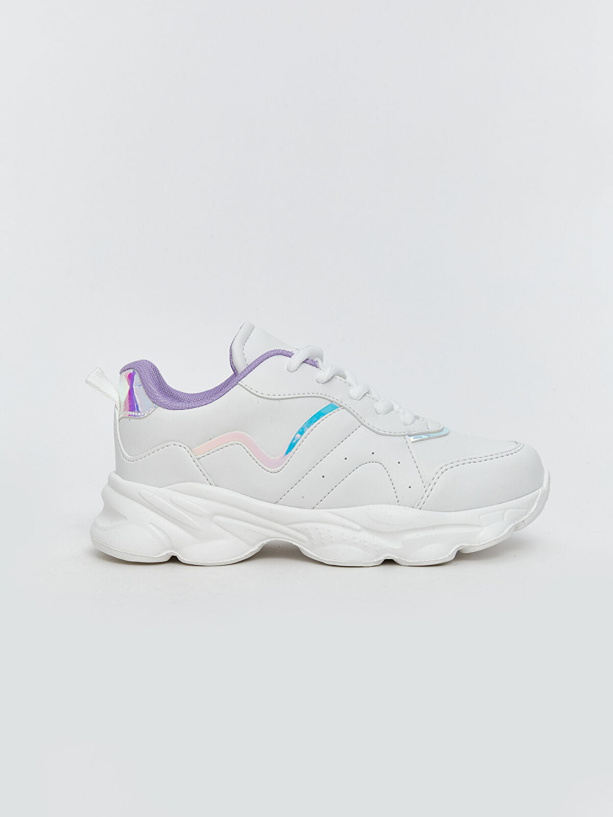 Girls' Lace-Up Sports Sneakers