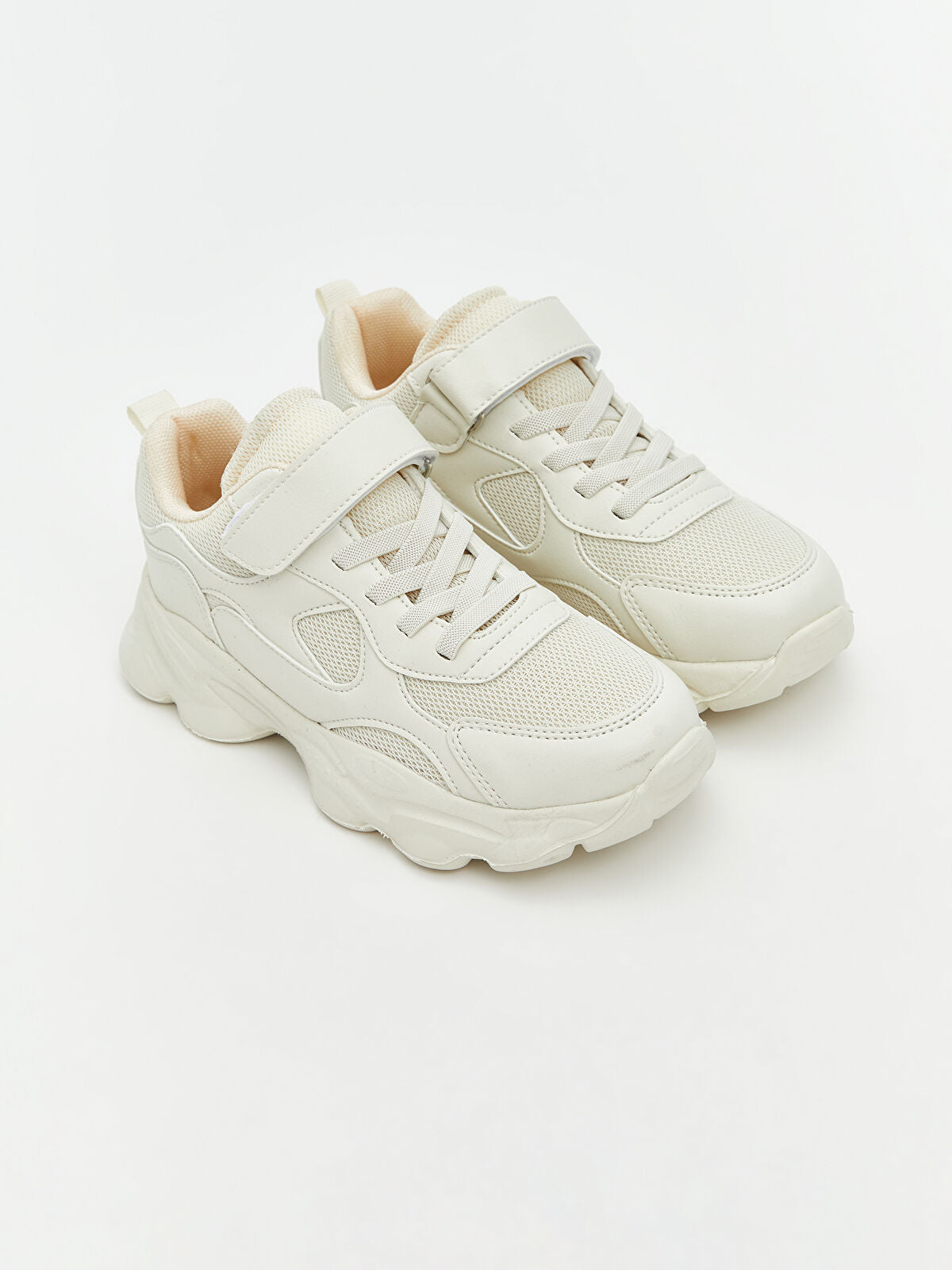 Girls' Lace-Up Sports Sneakers