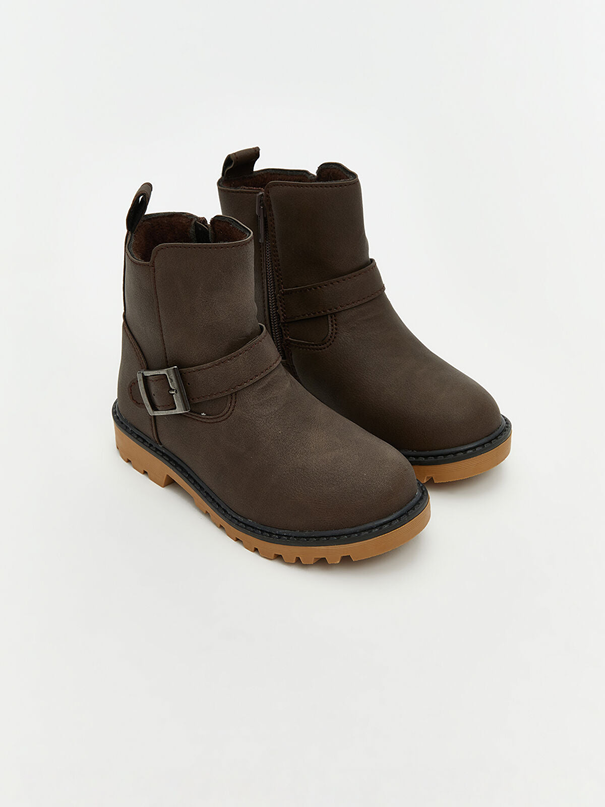 Leather-Look Baby Boy Boot