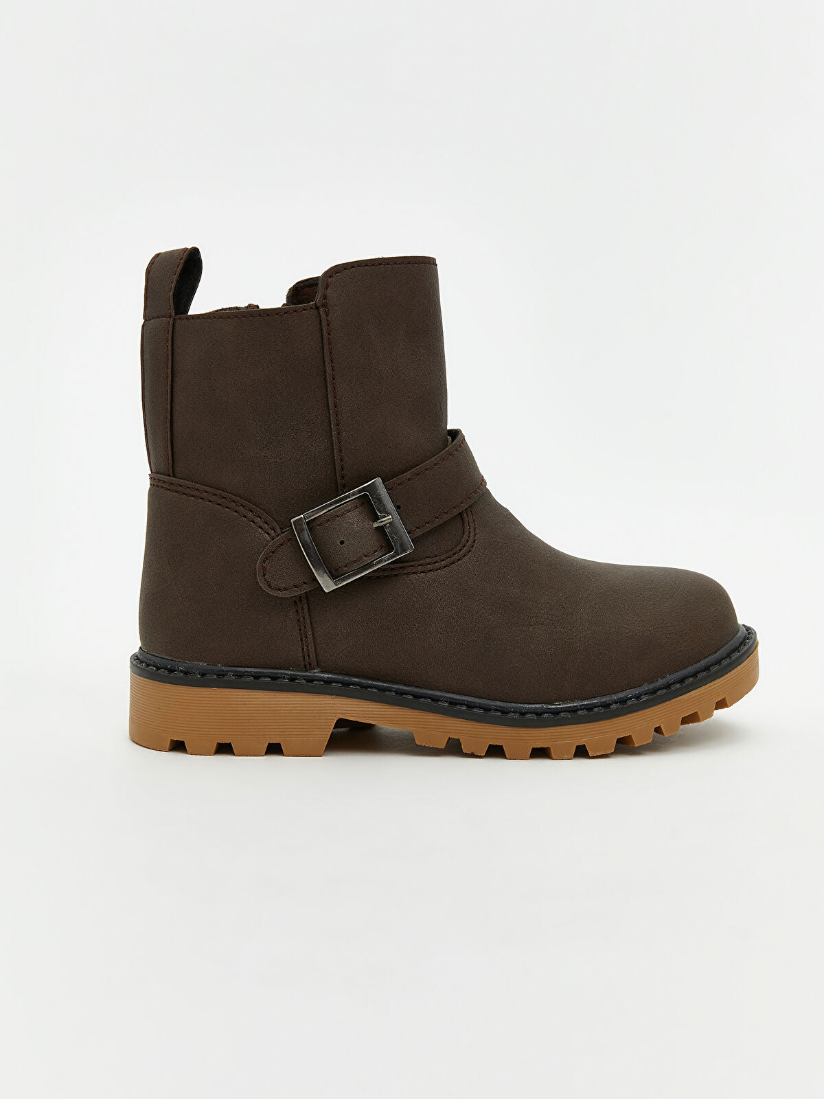Leather-Look Baby Boy Boot