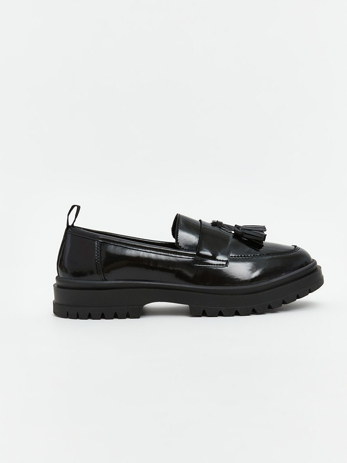 Leather-Look Girls' Child Loafer